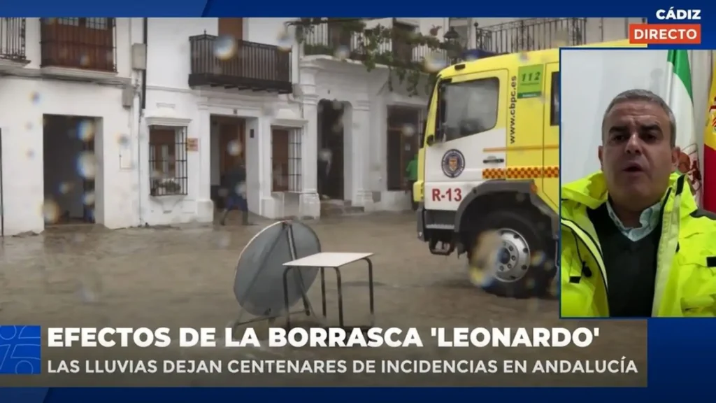 Andalucía en Alerta: Impacto de la Borrasca Leonardo y Medidas de Emergencia