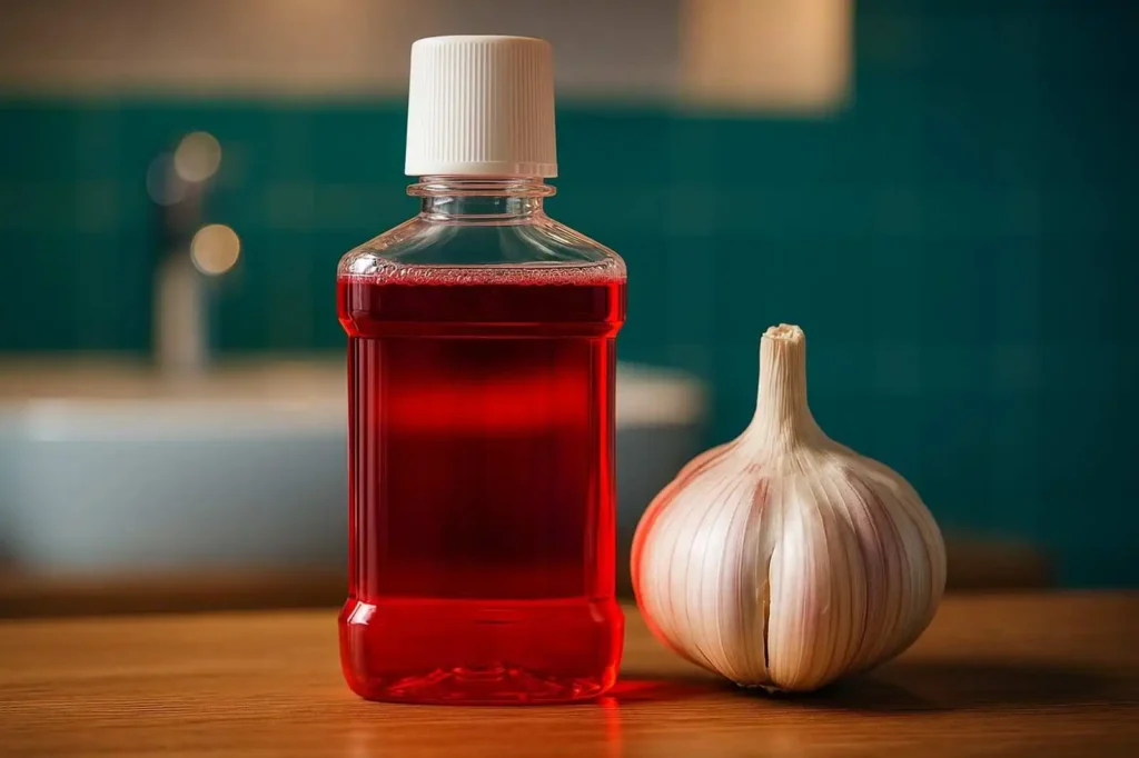 El Ajo como Alternativa Natural a los Enjuagues Bucales Químicos