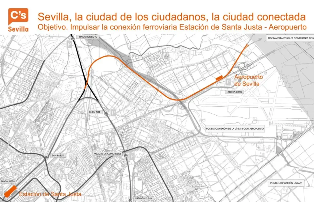 El Futuro del Transporte en Sevilla: Conexión entre Santa Justa y el Aeropuerto