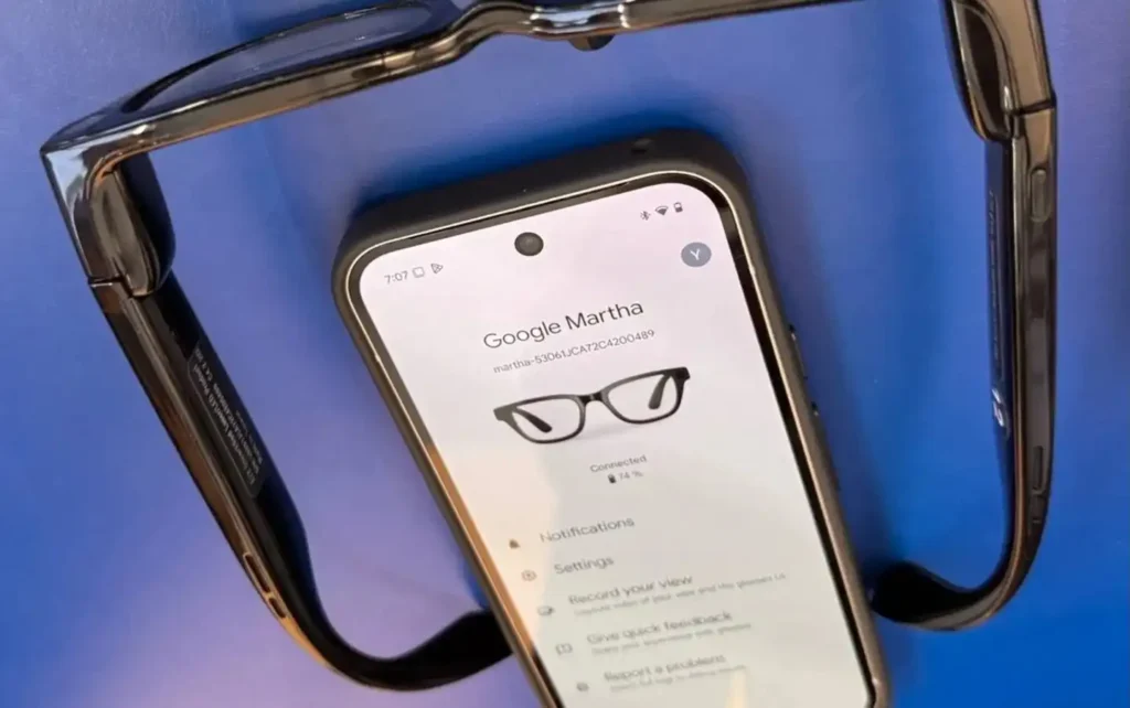 Gafas inteligentes Samsung con Android XR: diseño, Gemini y Snapdragon AR1 revelados