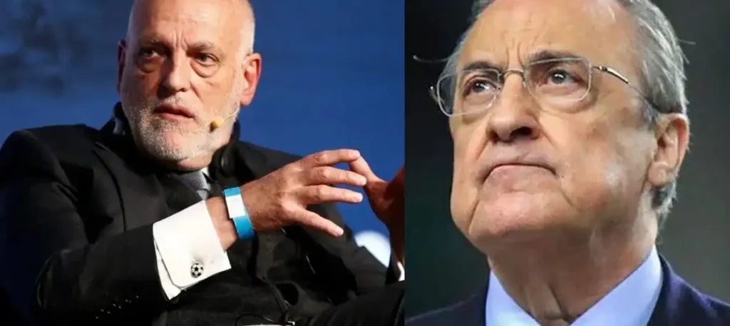La Guerra de Poder en el Fútbol Español: Javier Tebas y Florentino Pérez en el Ojo del Huracán