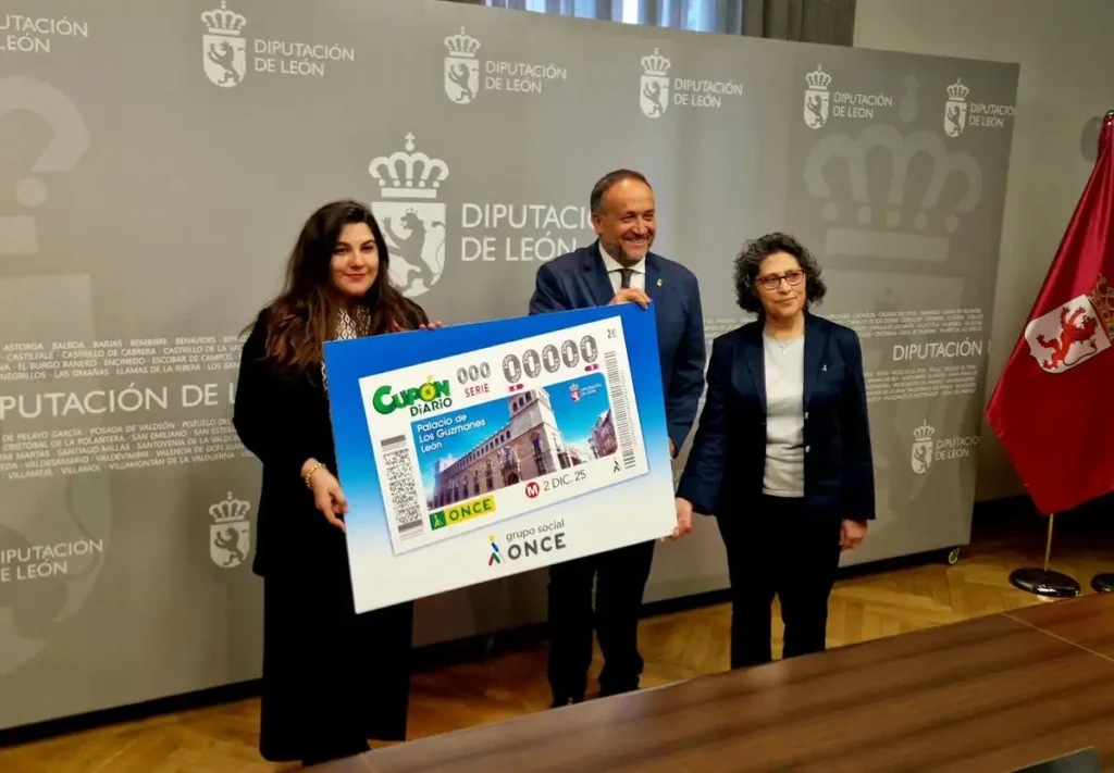 La ONCE Rinde Homenaje al Palacio de los Guzmanes con un Cupón Especial