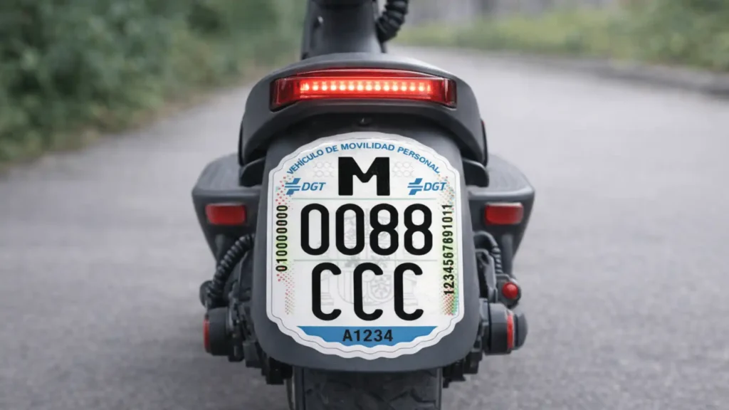 Matriculación de patinetes eléctricos: ¿qué pasa con la letra Q en las placas de la DGT?