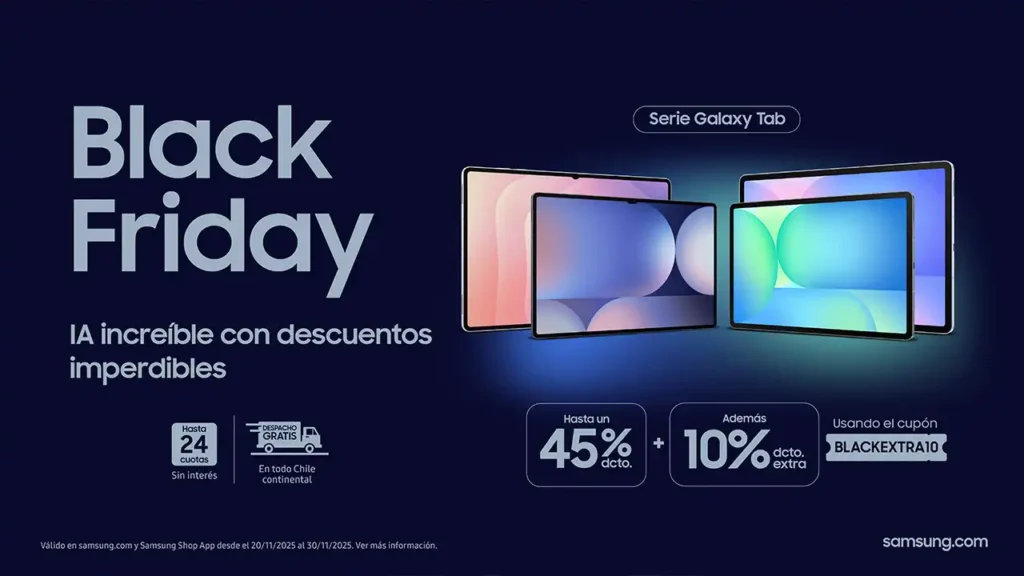 Tablets Samsung en oferta: descuentos hasta 50% en AliExpress abril 2026