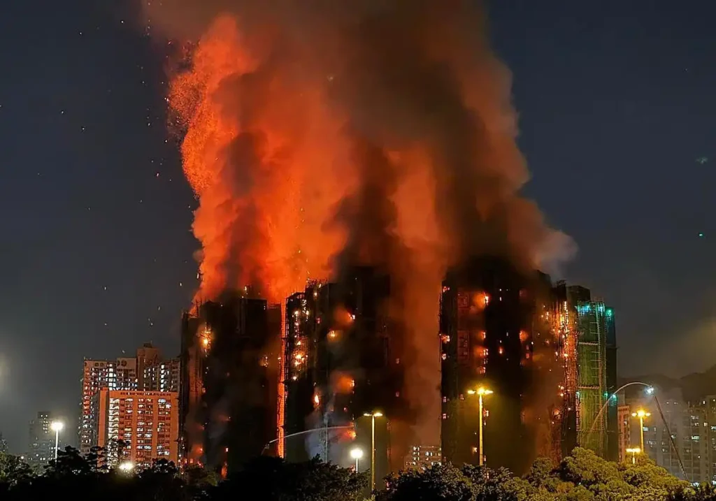 Tragedia en Hong Kong: El devastador incendio en Wang Fuk Court