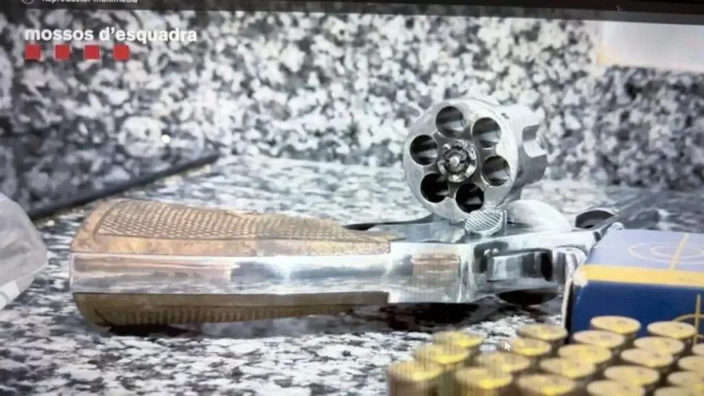 Desarticulada red familiar de tráfico de armas en Barcelona: **127 armas** incautadas y operación coordinada con Policía Nacional
