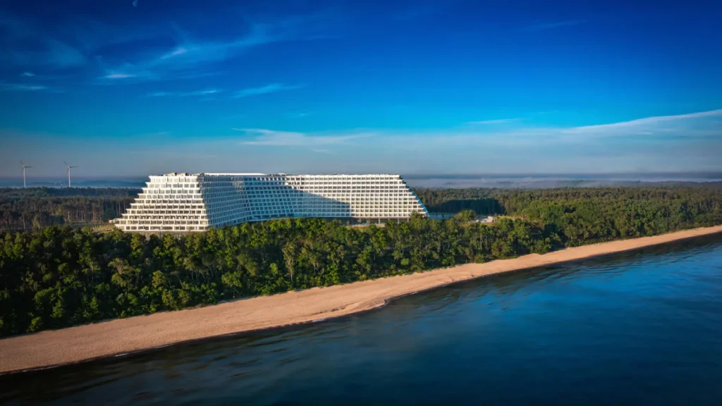Hotel Gołębiewski Pobierowo: 1.240 habitaciones y 180.000 m², el complejo más grande del Báltico