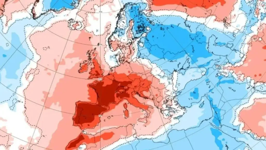 ¿Qué es un bloqueo anticiclónico y por qué está causando olas de calor extremo en Europa?